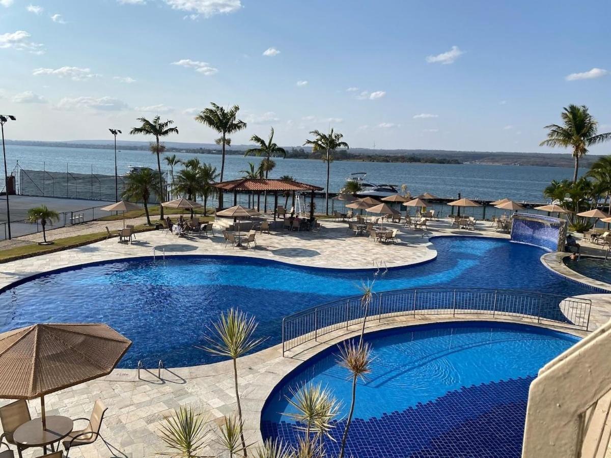 Luxuoso Flat Lake Side Com Vista Para O Lago Brasilia Exterior photo
