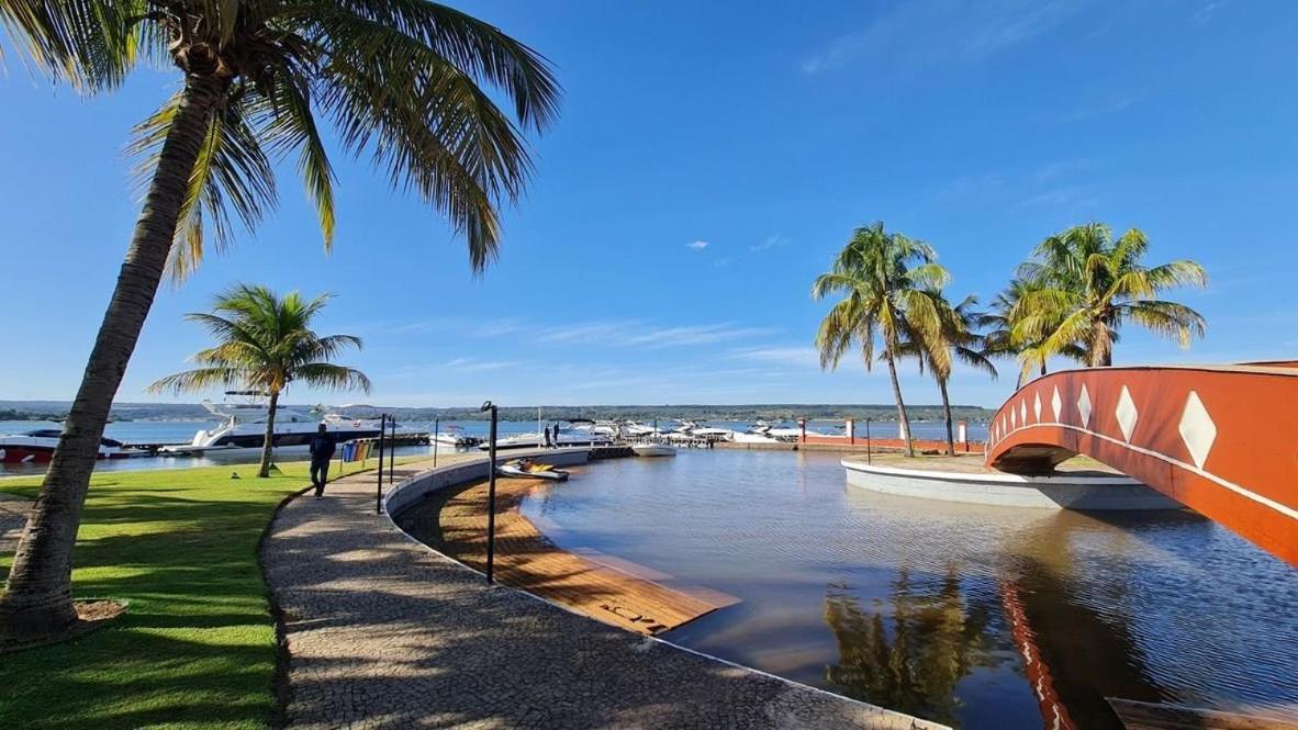 Luxuoso Flat Lake Side Com Vista Para O Lago Brasilia Exterior photo